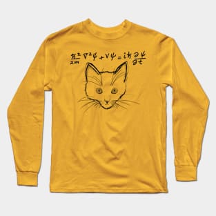 Schödinger Cat Long Sleeve T-Shirt